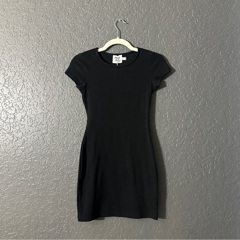 Black princess poly dress never worn US 2/ AU 6 / EU34.